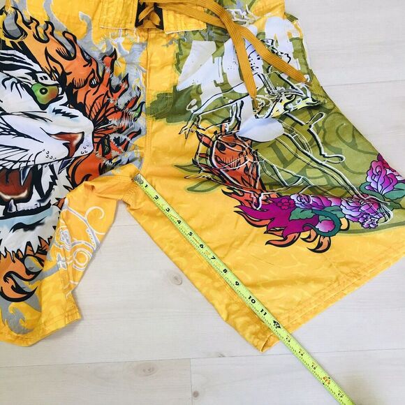 Tattoo Tattoo By Free Spirit Tiger Board Shorts Swim Trunks Size XL EUC - Picture 4 of 10